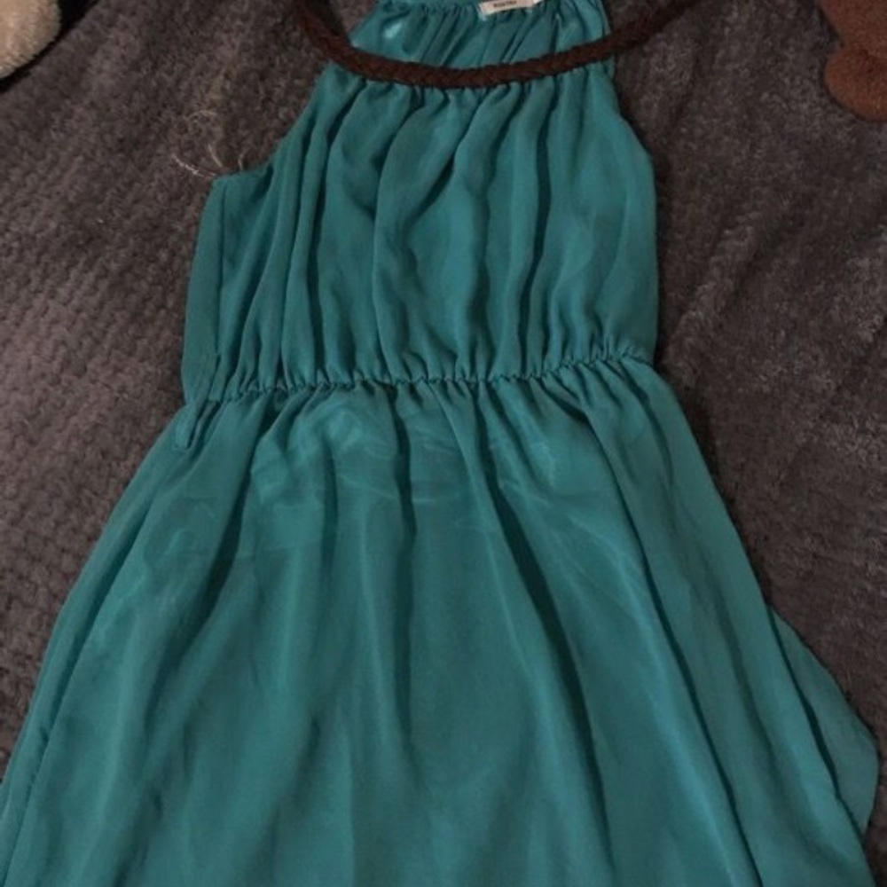 Teal dress